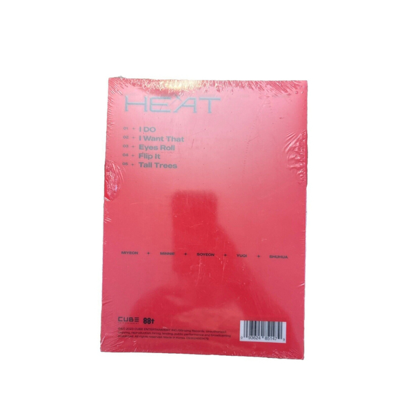 (G)I-DLE - HEAT (Target Exclusive, CD) (FLARE VER.) - READ​ - Picture 2 of 2